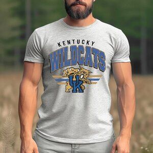 Vintage Kentucky Wildcats Shirt | Retro College Mascot Graphic Tee